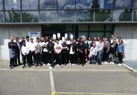 Equipe d'apprentis cuisiniers de la CCI et de la Mission Locale Angevine