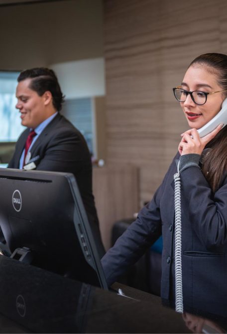 receptionniste