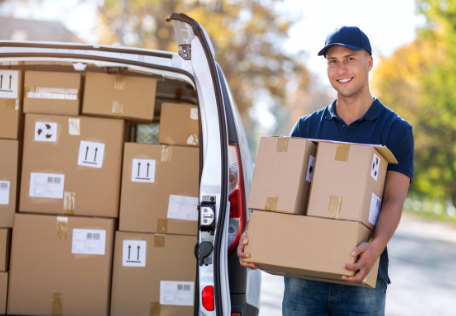 livreur chauffeur porteur